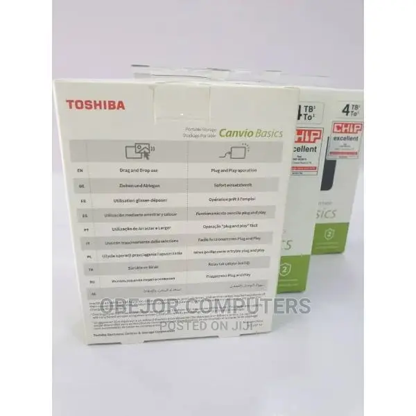 Toshiba Canvio Basics 4tb Portable Hard Drive