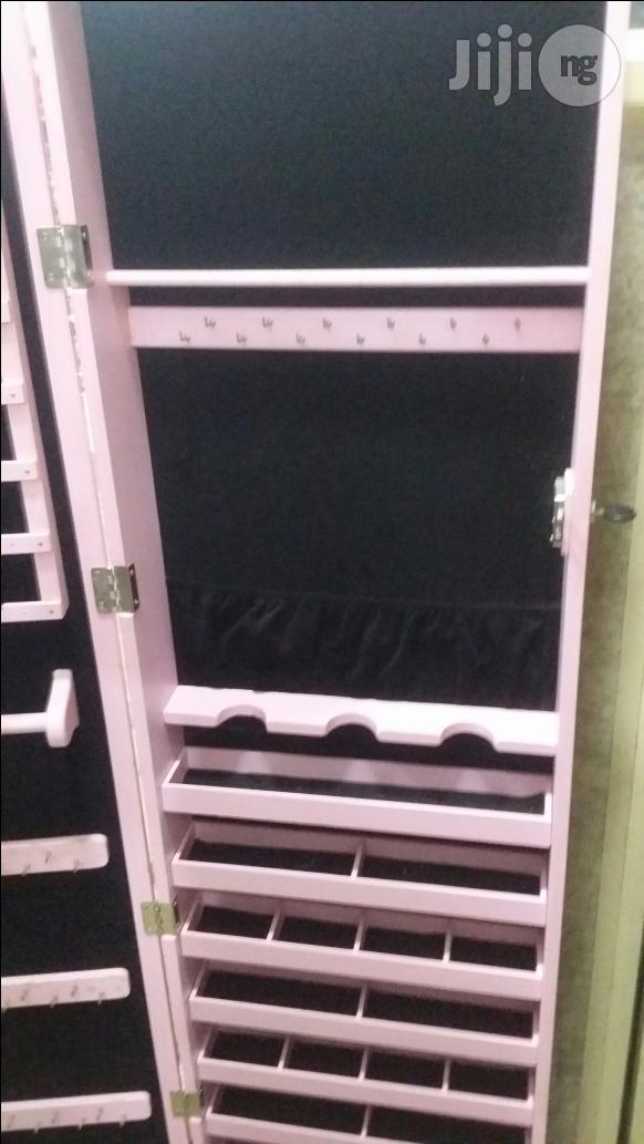 Standing Mirror With Storage Security Chef