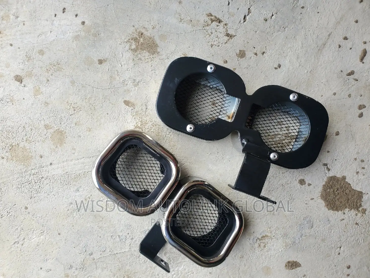 Exhaust Chrome Or Mouth For Toyota Land Cruiser Prado 2021