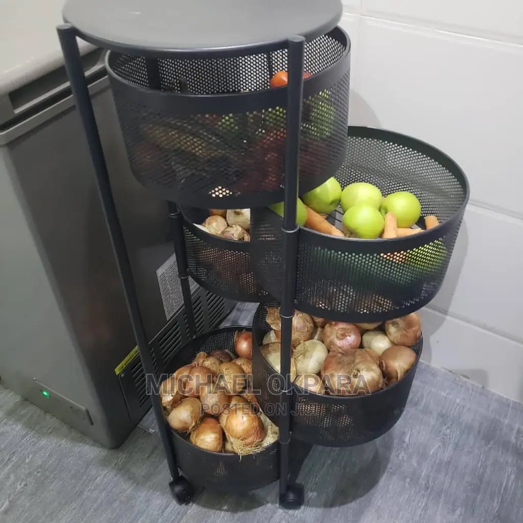 5 Steps Fruit Rack