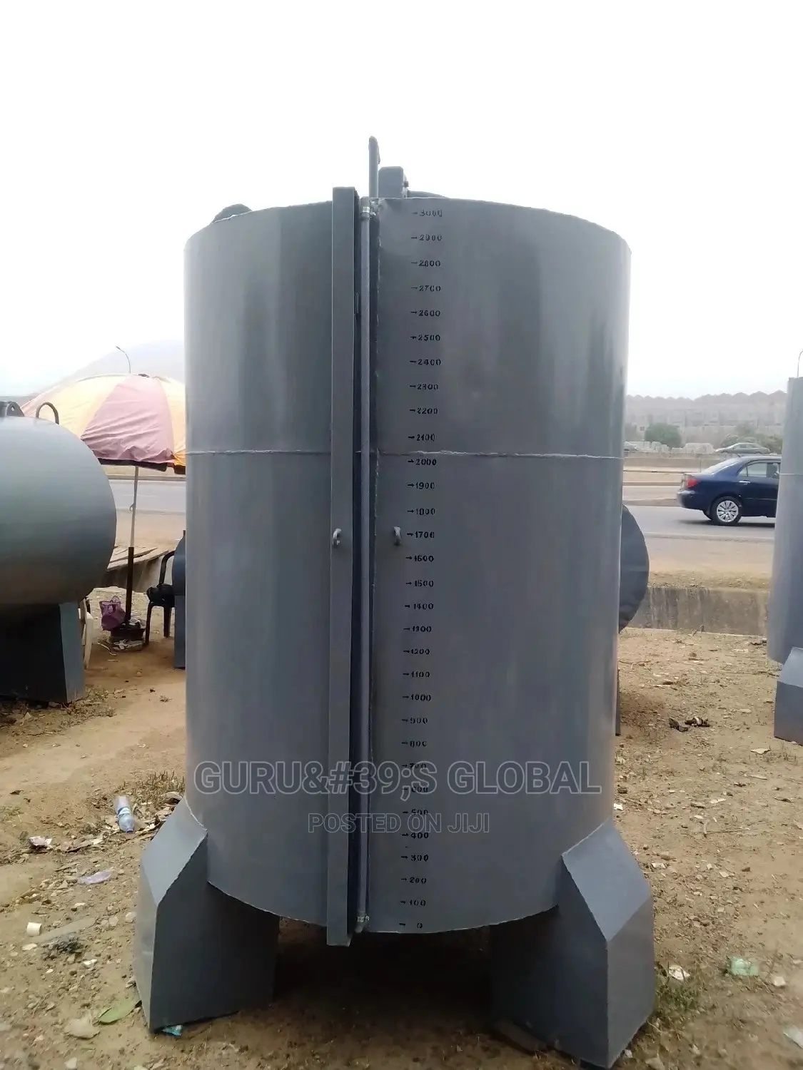 3000l Vertical Diesel Tank
