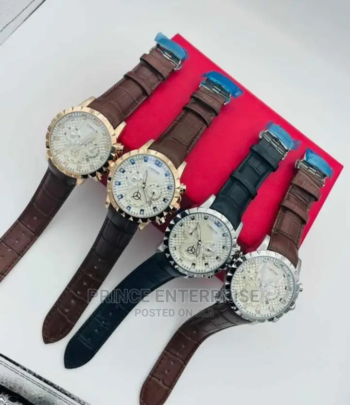 Cartier's Leather Wristwatch