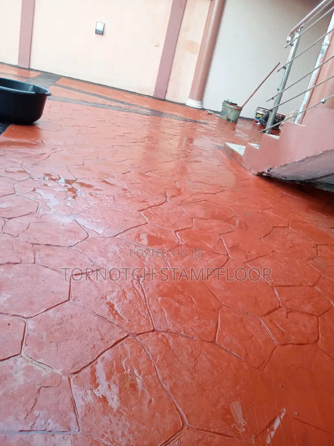 Stamp Floor Polishing