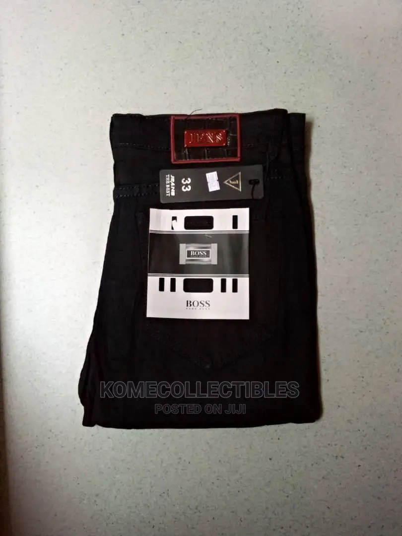 Black Quality Jeans Trousers