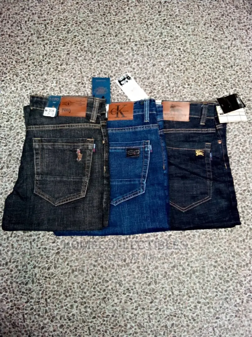 Black Quality Jeans Trousers