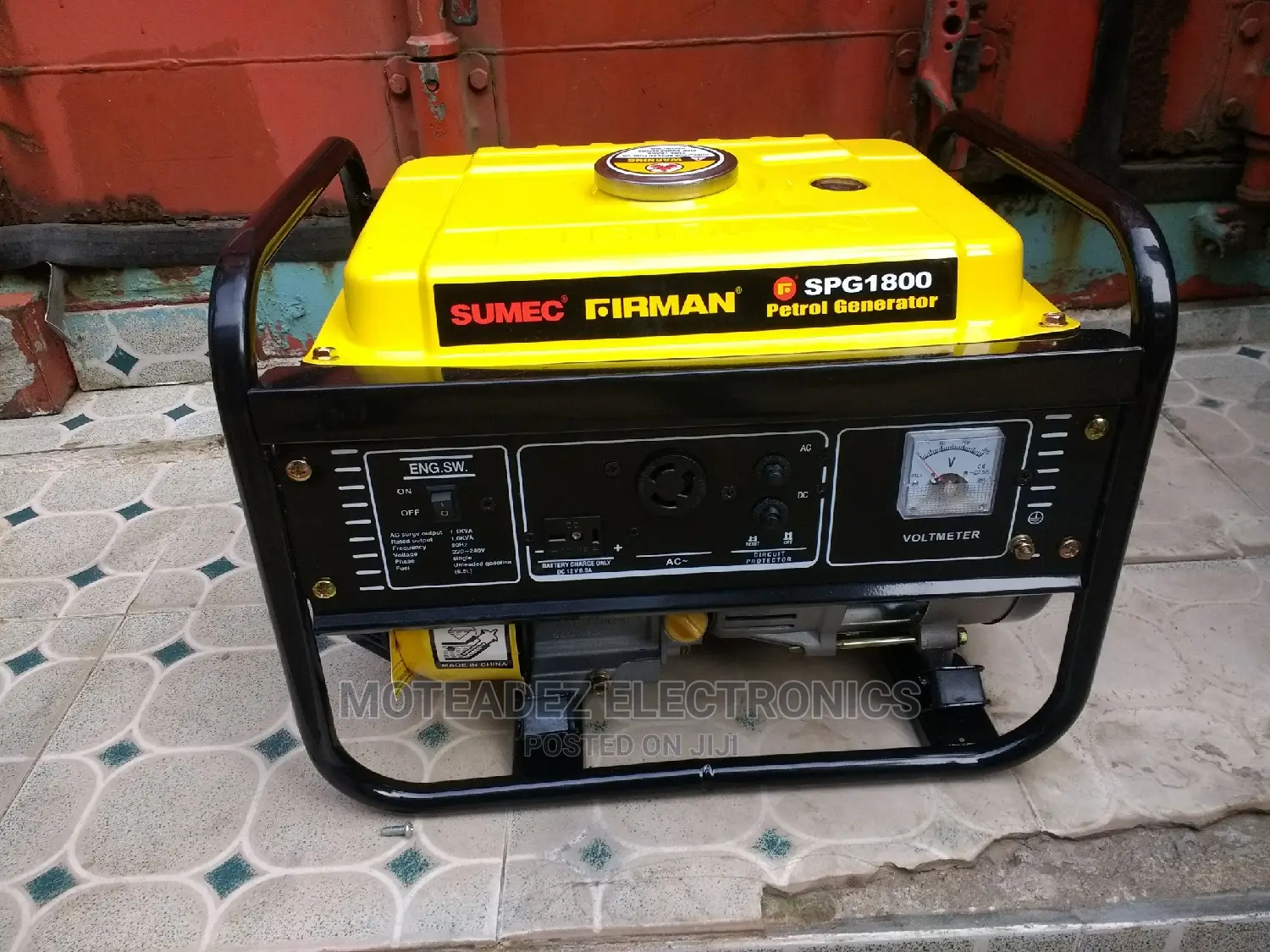 Sumec Firman 1.5kva 100% Copper Coil Generator