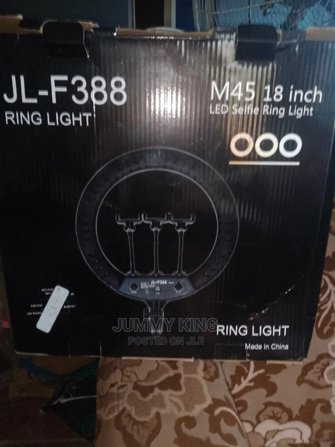 18 Inch Ring Light Led - Ringlight Stand
3phone Holder