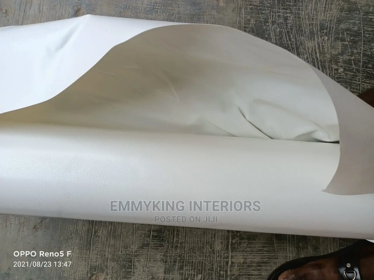 Thick White Tarpaulin