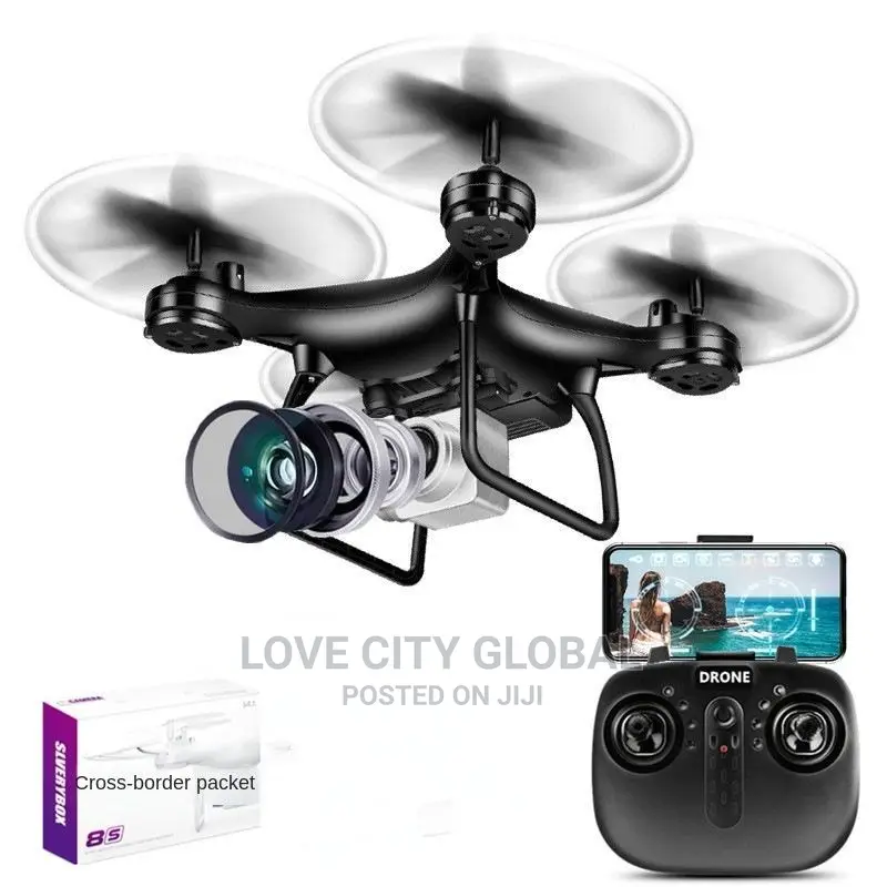 2022 8S HD Rc Wifi FPV Long Fly Drone With 2 Batteries