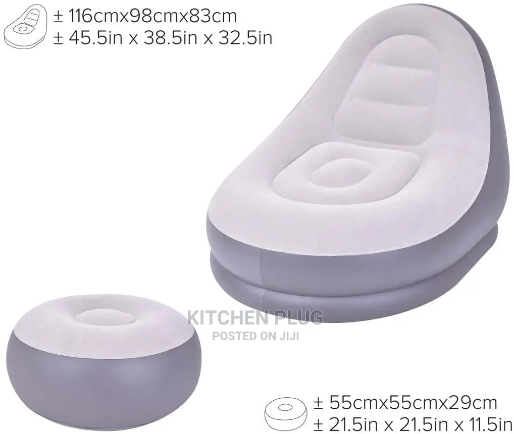 Deluxe Lounger With Foot Stool
