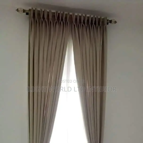Luxury Full Wall Length Royal Curtains.