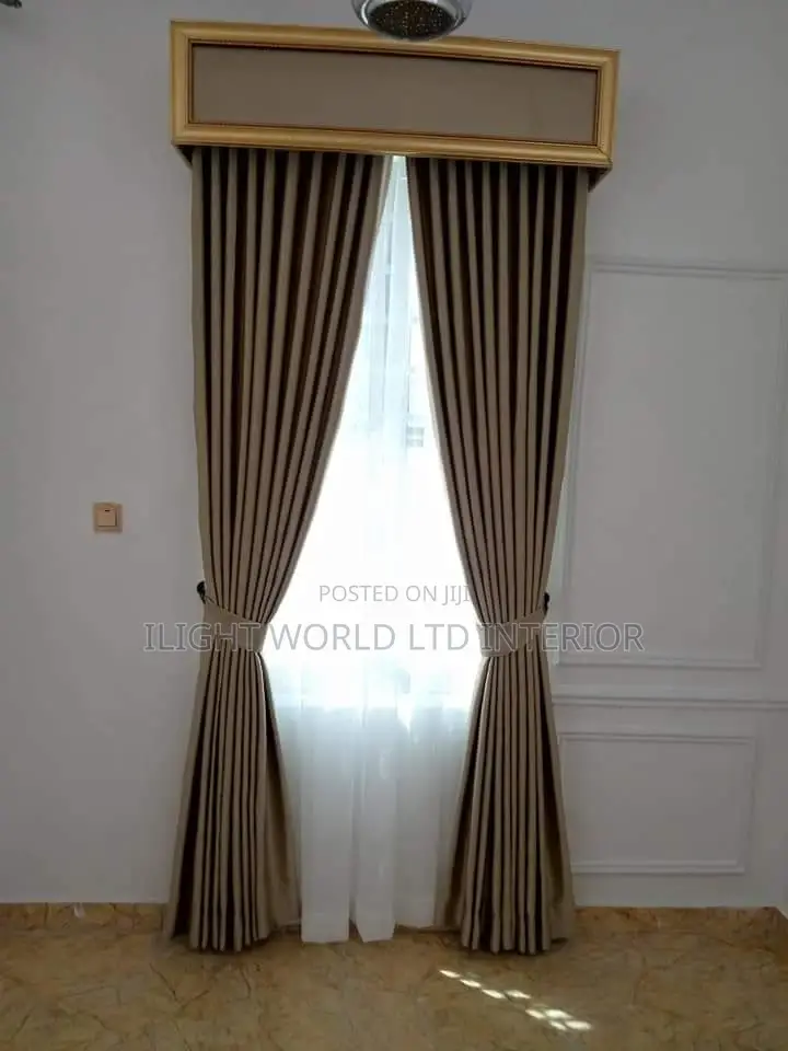 Luxury Full Wall Length Royal Curtains.