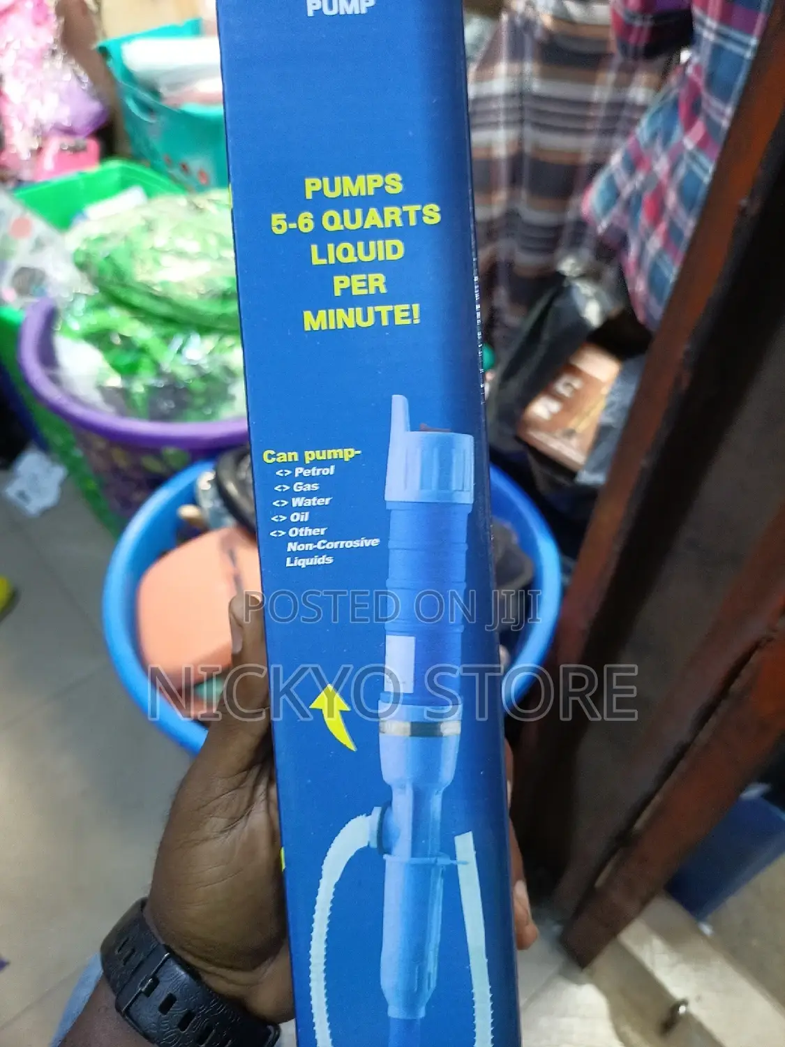 Fuel Fluid Liquid Siphon Pump