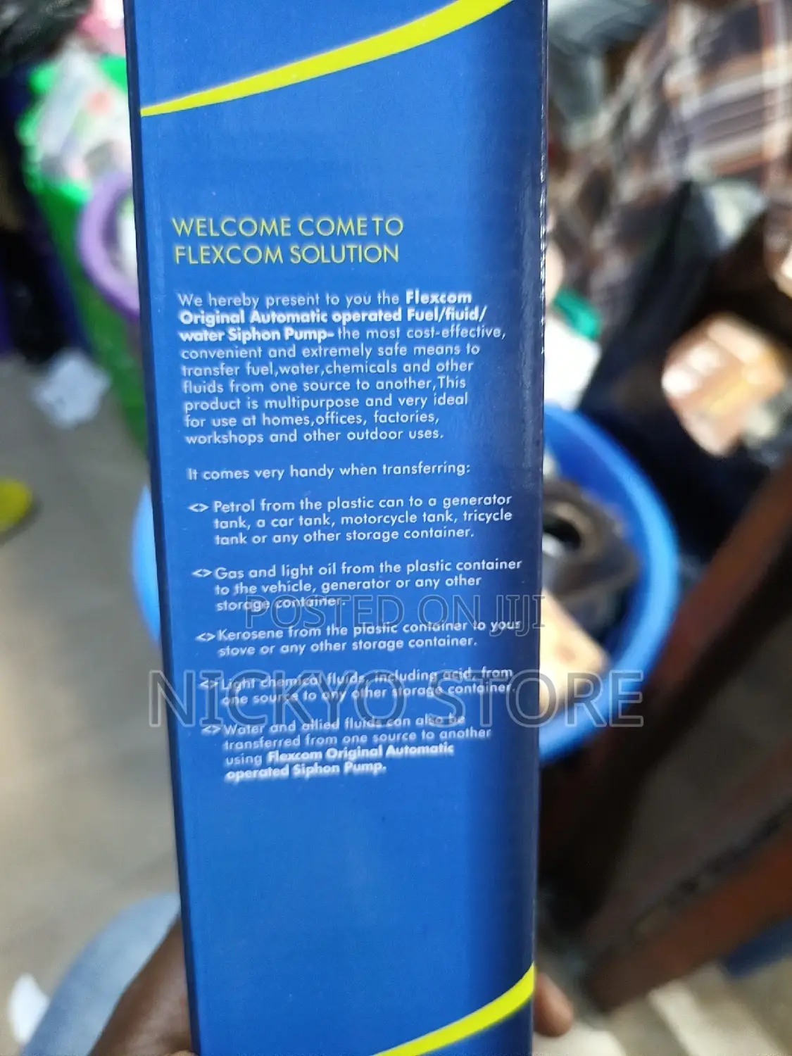Fuel Fluid Liquid Siphon Pump