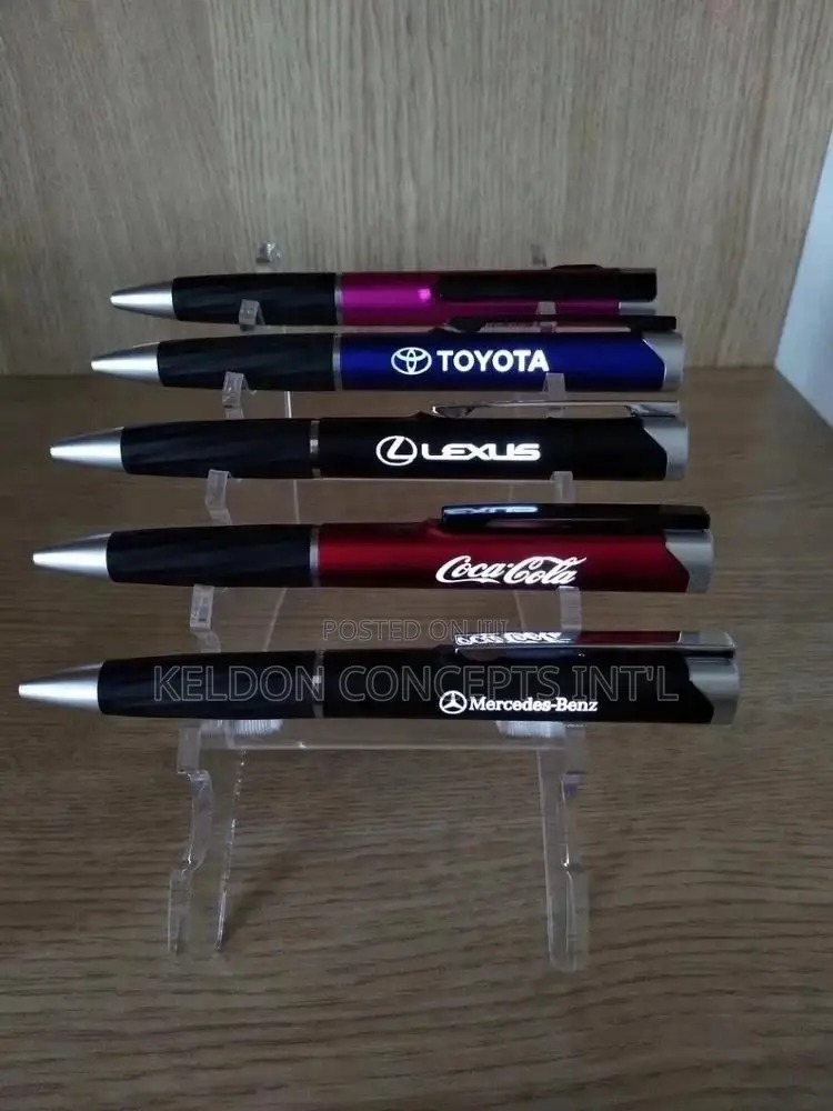 Led Logo Pen With Branding Moq:100pcs Above