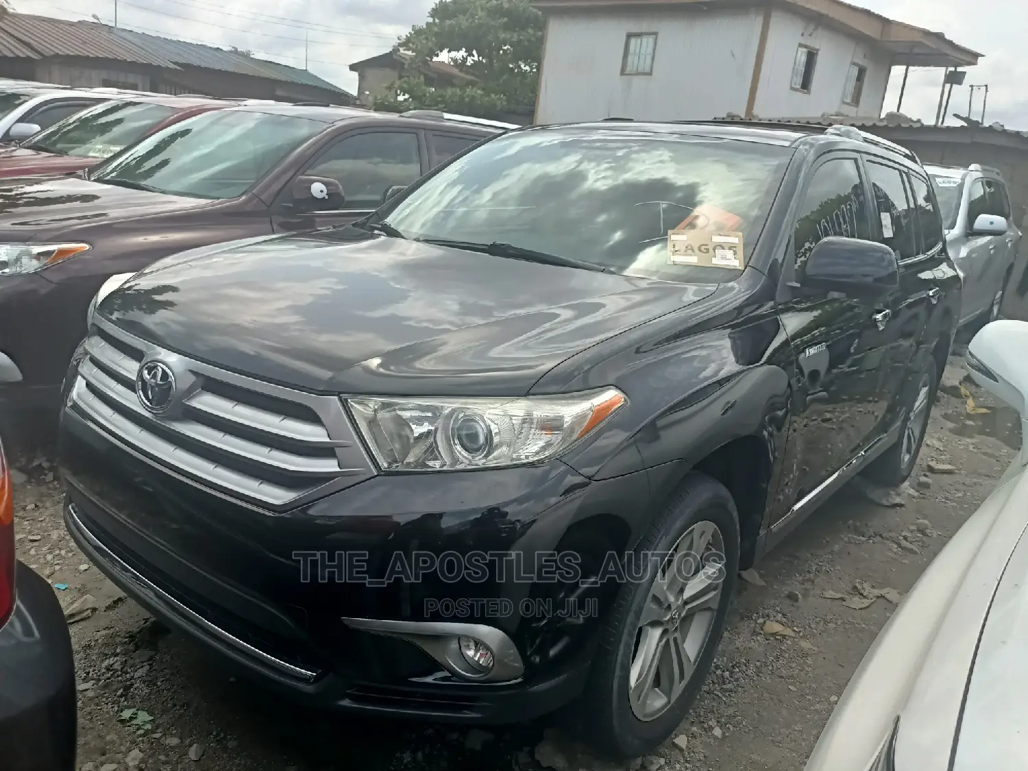 Toyota Highlander Limited 3.5l 4WD 2013 Black