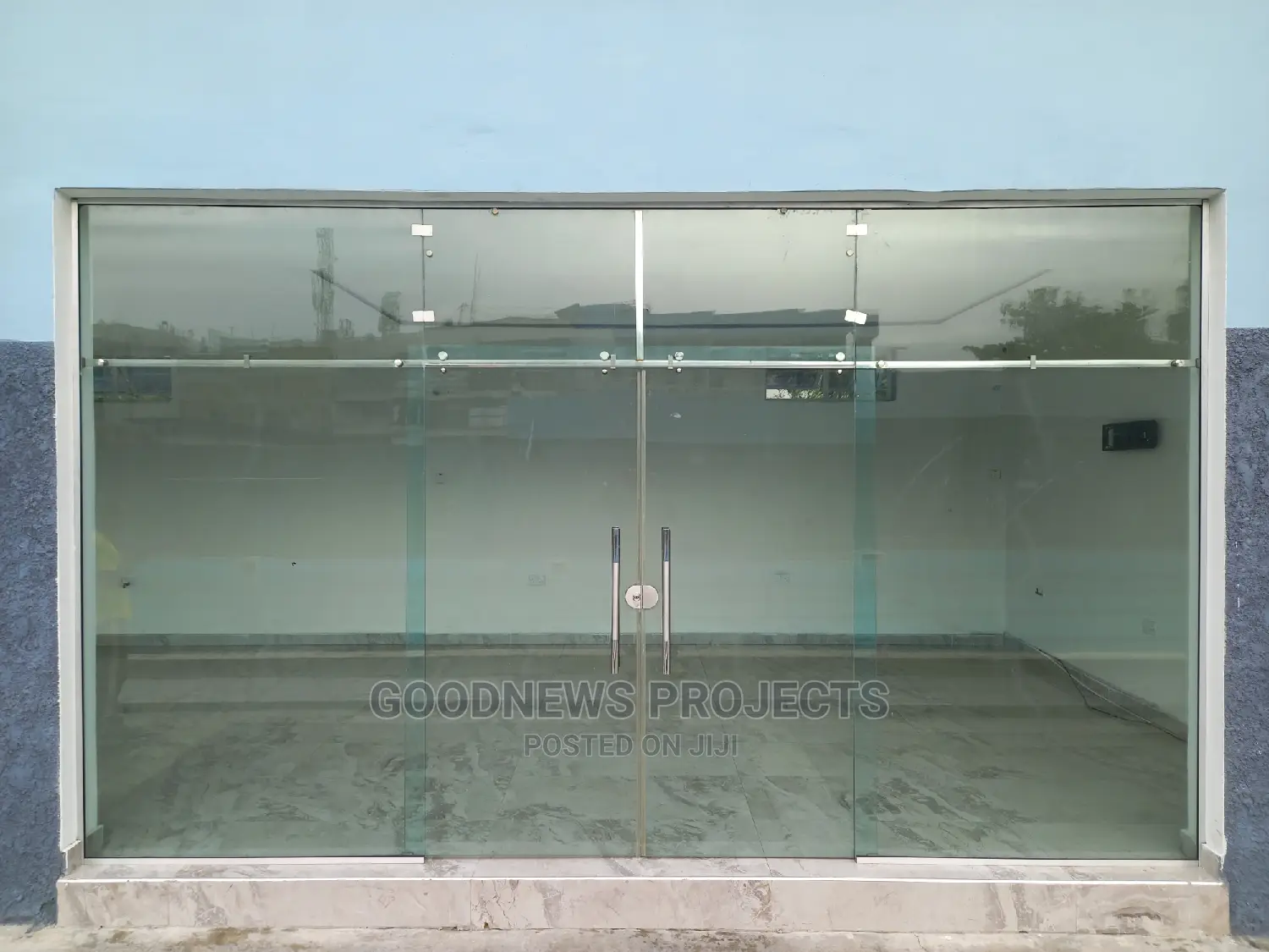Bar Entrance Glass Door