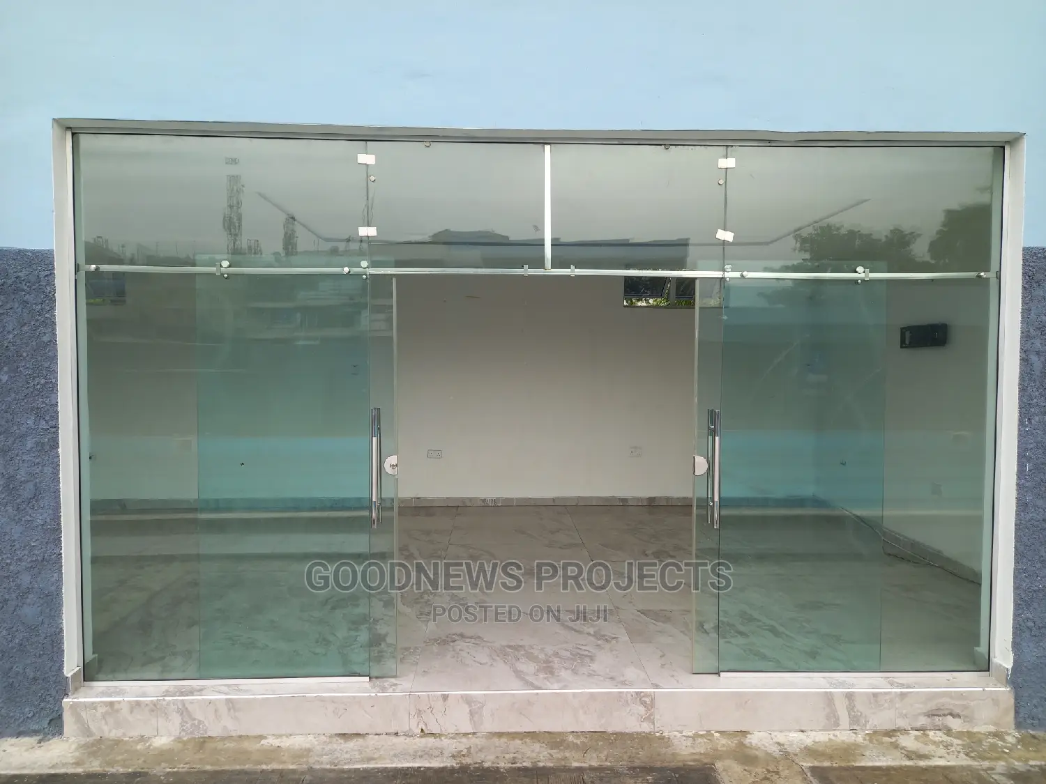 Bar Entrance Glass Door