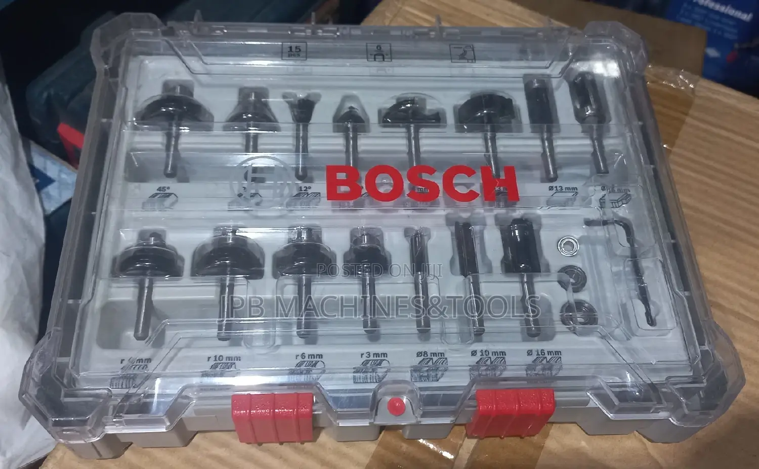 6mm Router Bit Set Bosch