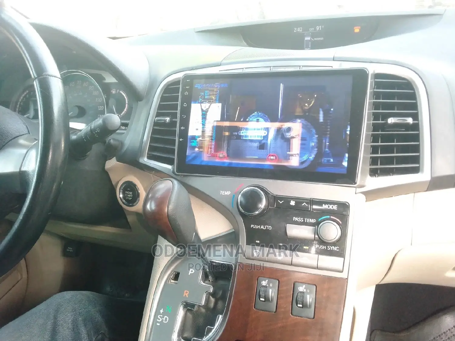 Toyota Vanza Android DVD Navigation System Camera  GPS Map