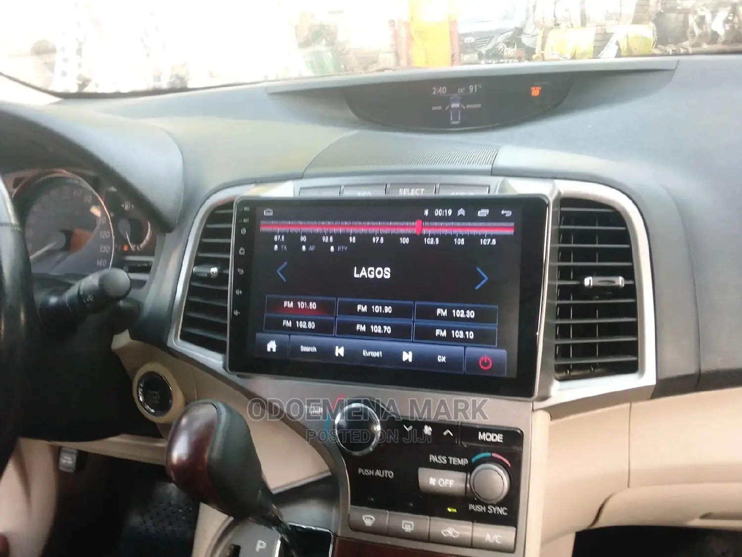 Toyota Vanza Android DVD Navigation System Camera  GPS Map