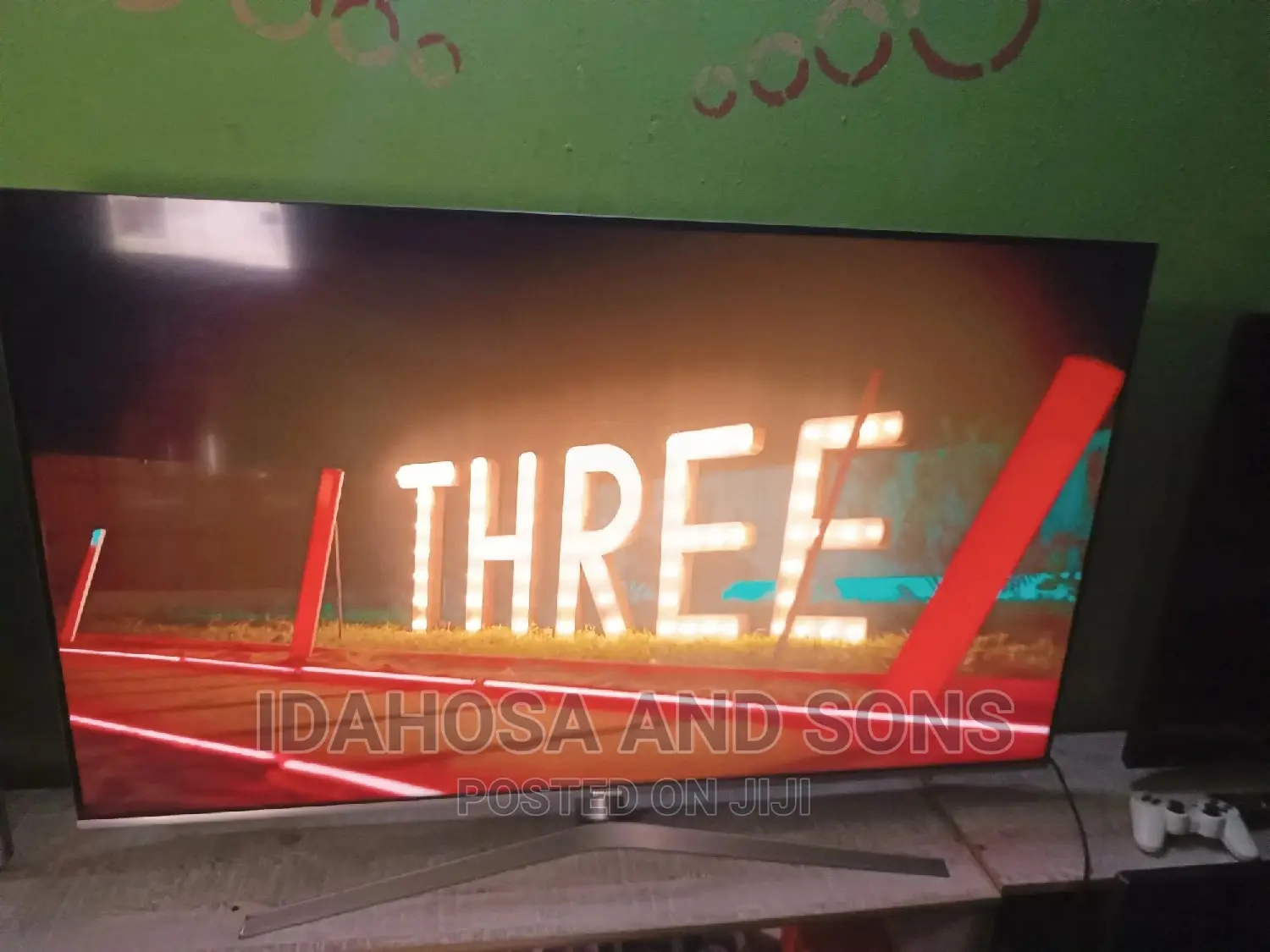 Uk Used 55inchs Hisense Ultra Slim, Smart Internet Tv