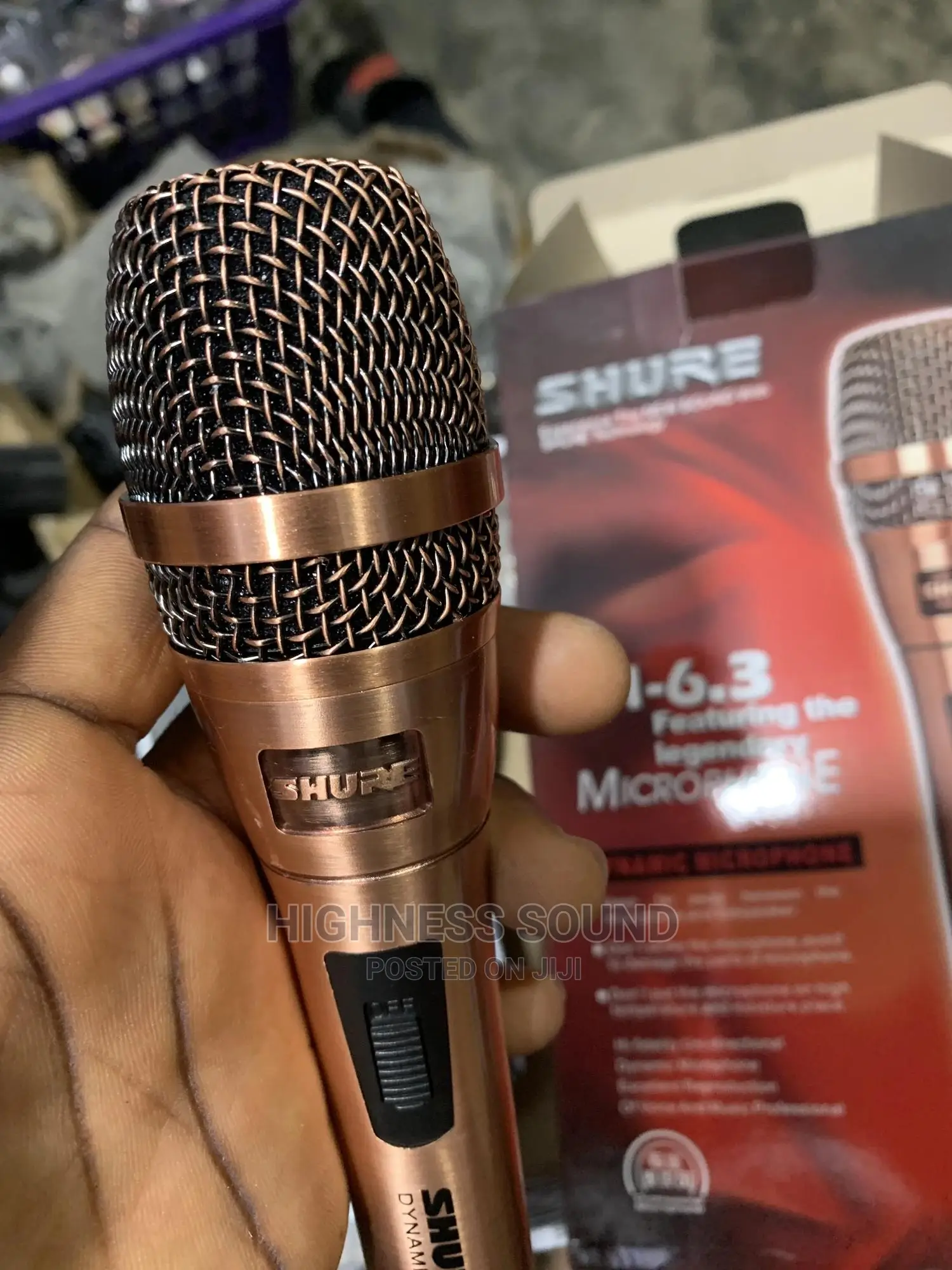 Shure Wired Mic Sh 6.3
