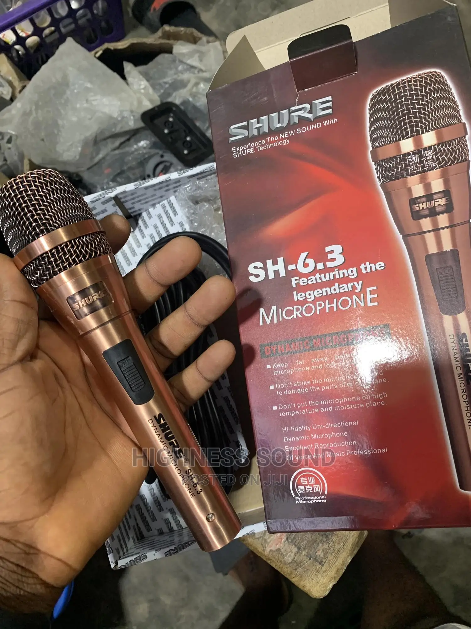 Shure Wired Mic Sh 6.3