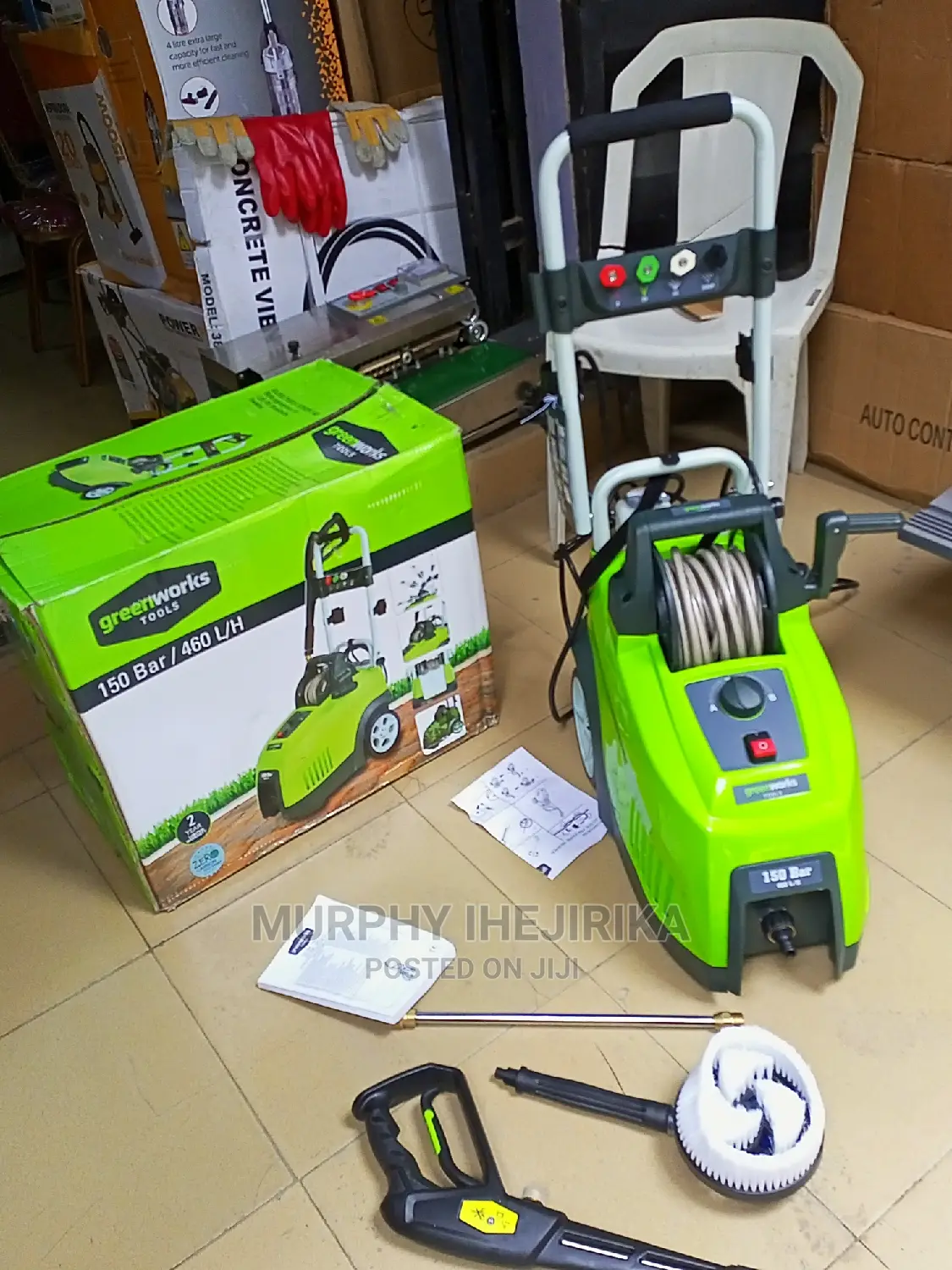 Greenworks High Powered Corded Electric Pressure Washer