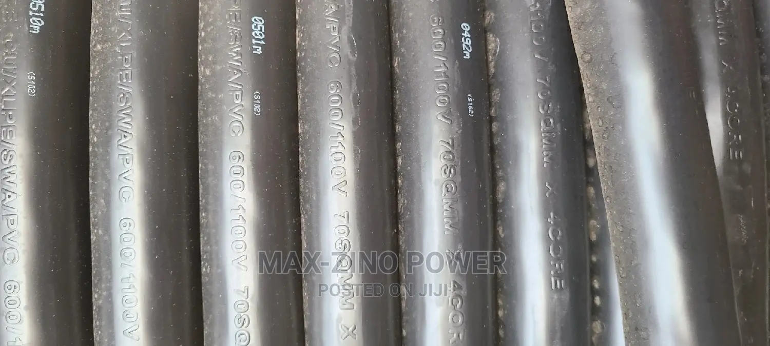 70mm 4core Armored Cable Available Standard Nigeria