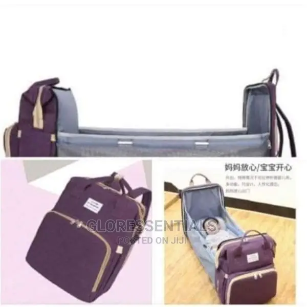 Baby Bed Bag Black,Purple,Grey