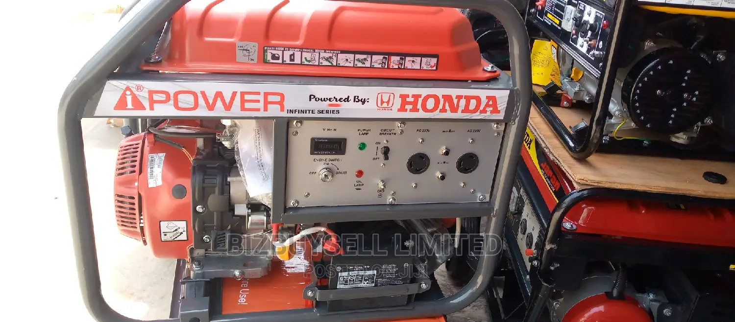 12kva Honda Petrol And Gas Generator Set.