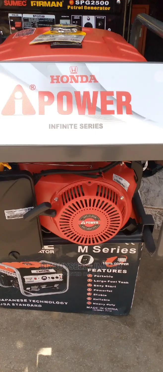 12kva Honda Petrol And Gas Generator Set.
