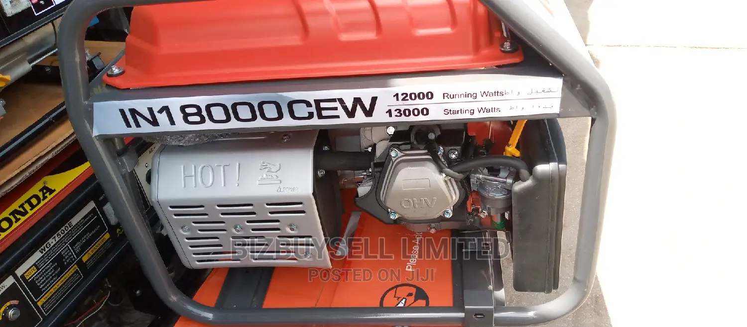 12kva Honda Petrol And Gas Generator Set.