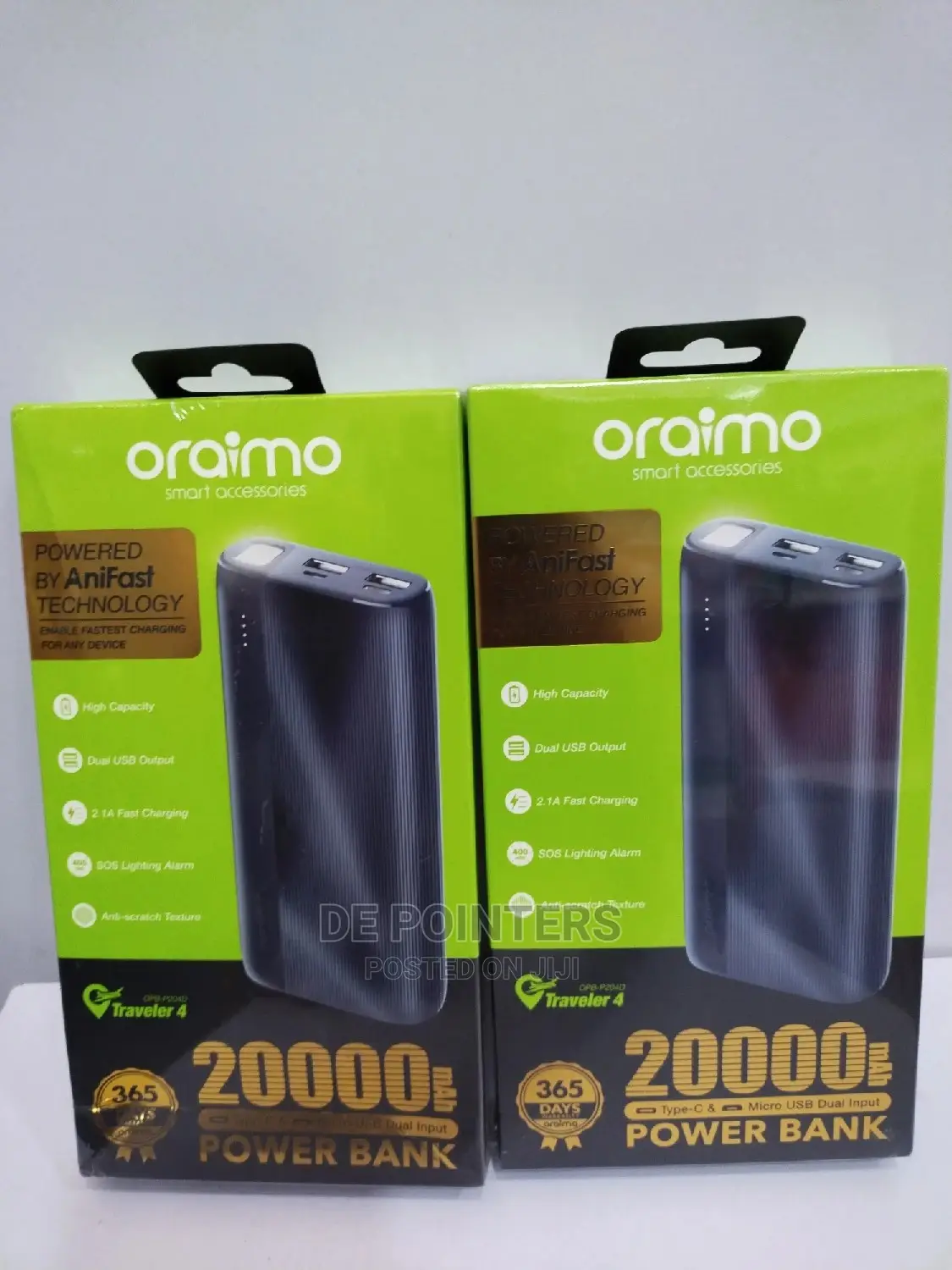 Oraimo Power Bank 20000mah