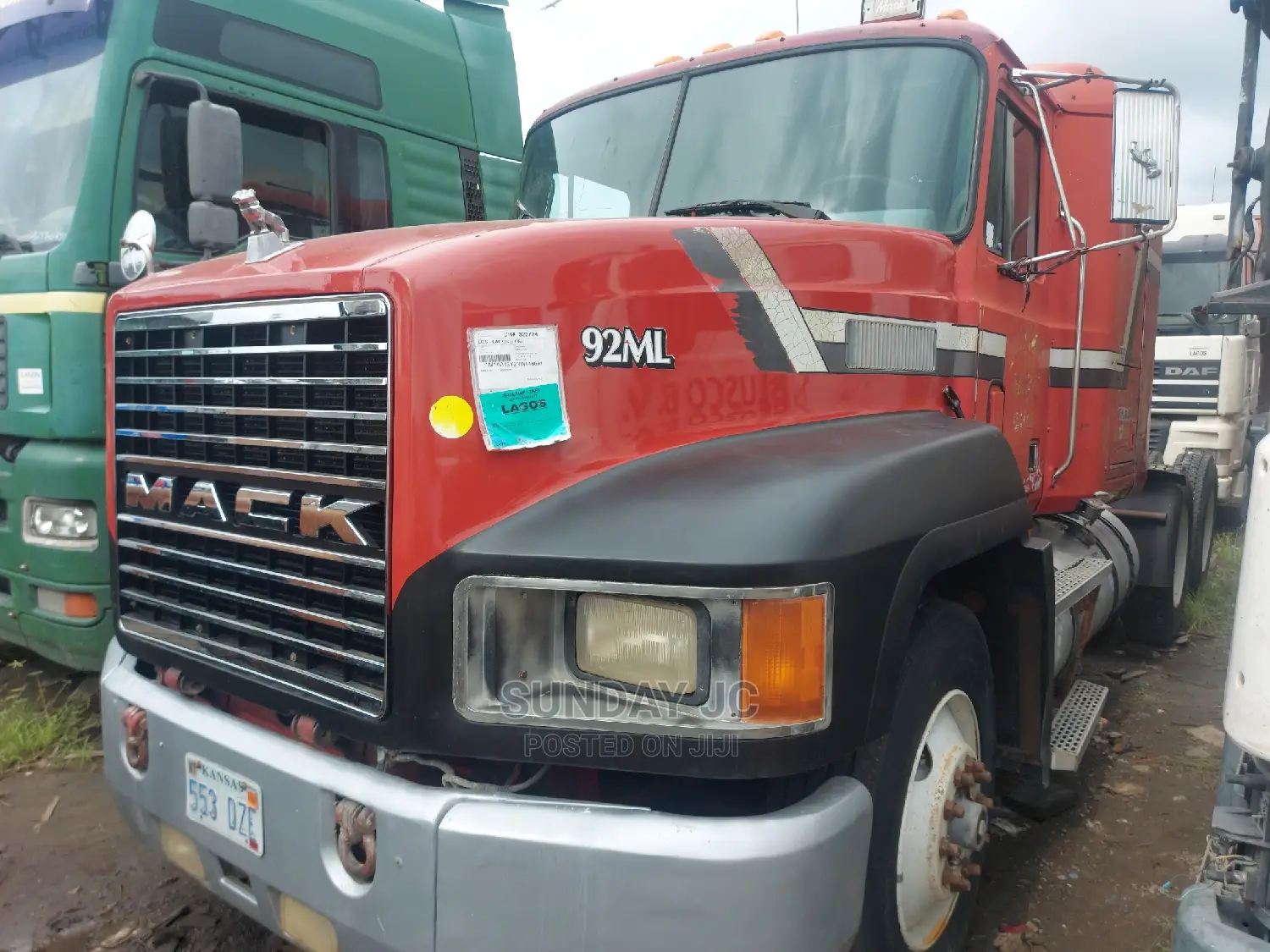 Foreign Used CH Mack Ten Tyres Truck Injector Engine