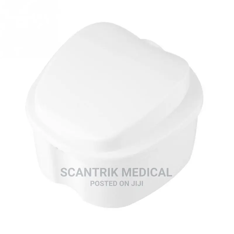 Dental Orthodontic Retainer Denture Storage Case Box Mouth