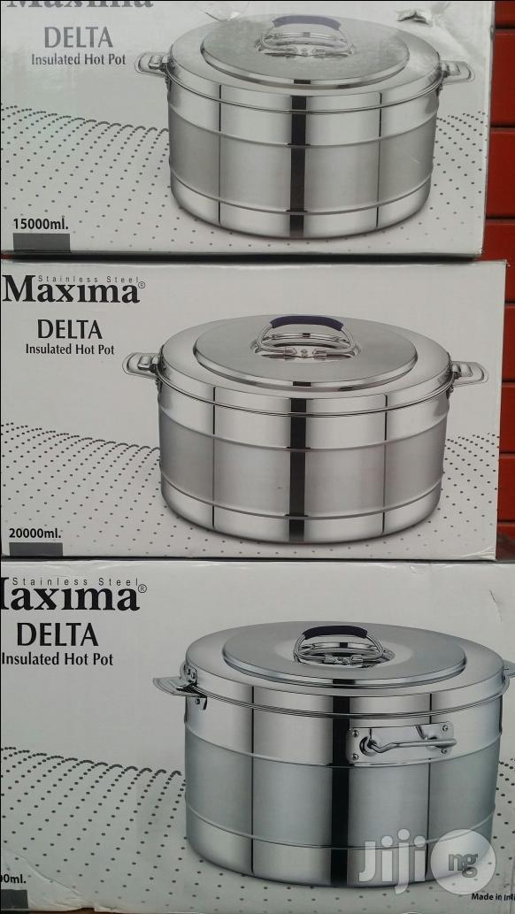 Indian Maxima Insuleted Hot Pot 1500ml,2000ml and 4000ml