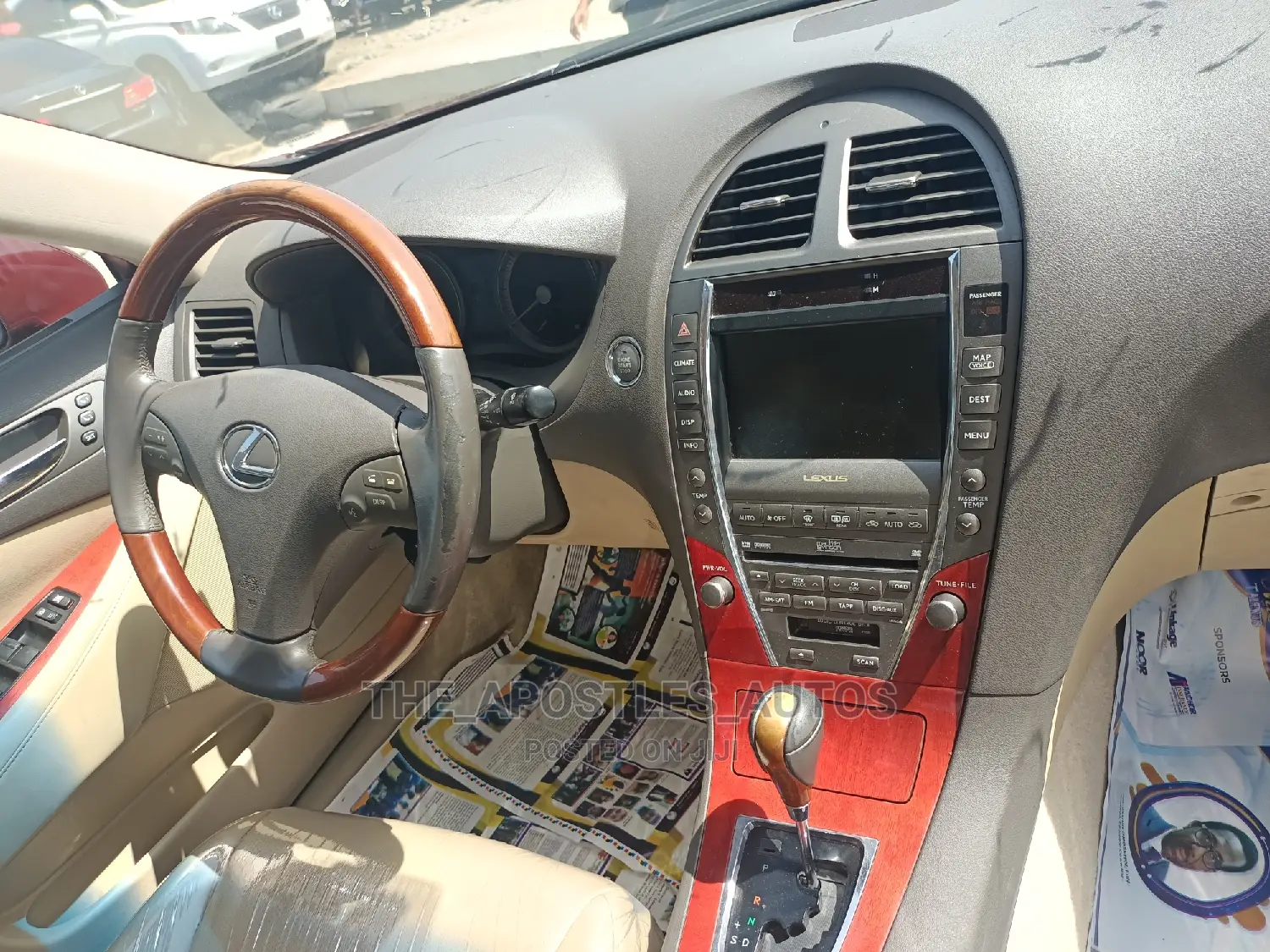 Lexus ES 350 2008 Red