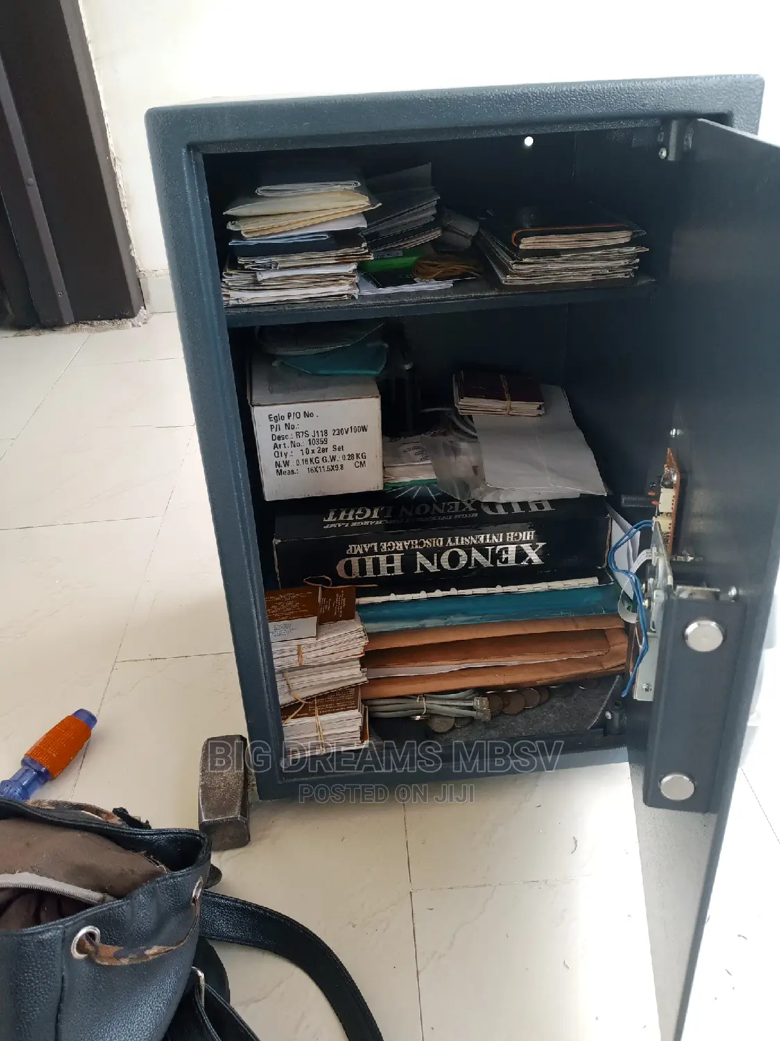 Repair of Buell Big Hotel Safe