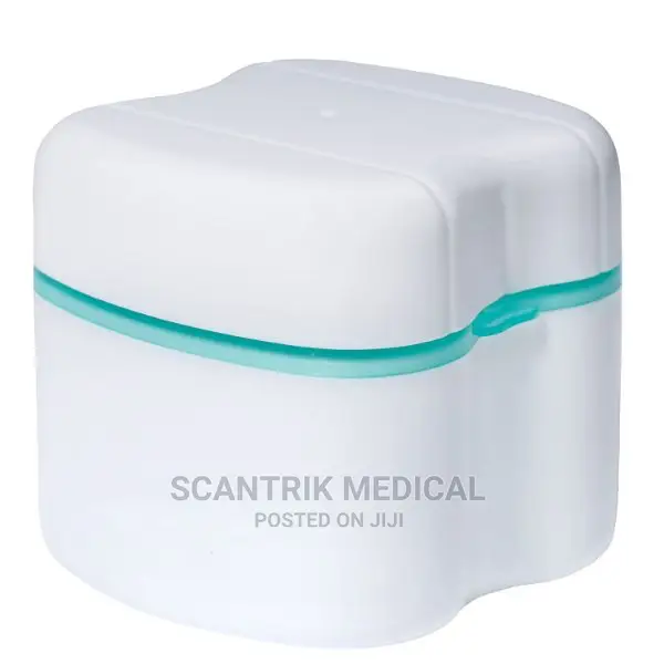 Medical Denture Bath Container Retainer Denture Holder