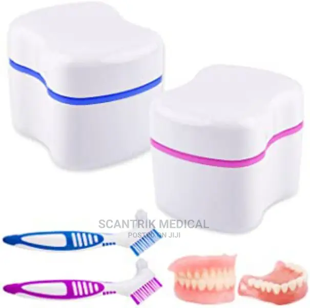 Denture Retainer Dental Teeth Storage Case Holder for Home