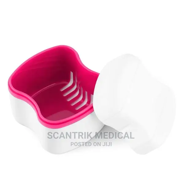 Dentures Box, Dental Retainer Container, Denture Bath