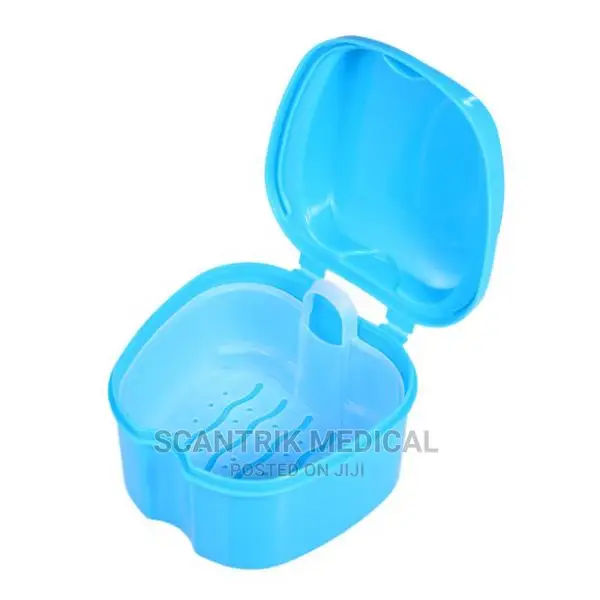 Retainer Bath Box False Teeth Storage Box With for Cleaning