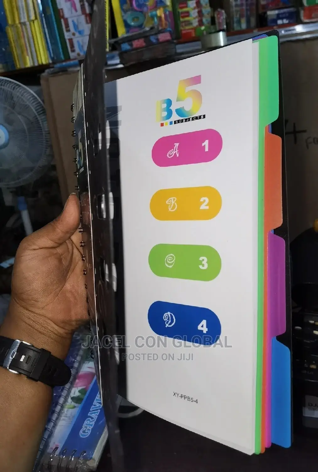 4 in 1 PVC Covered Notebook