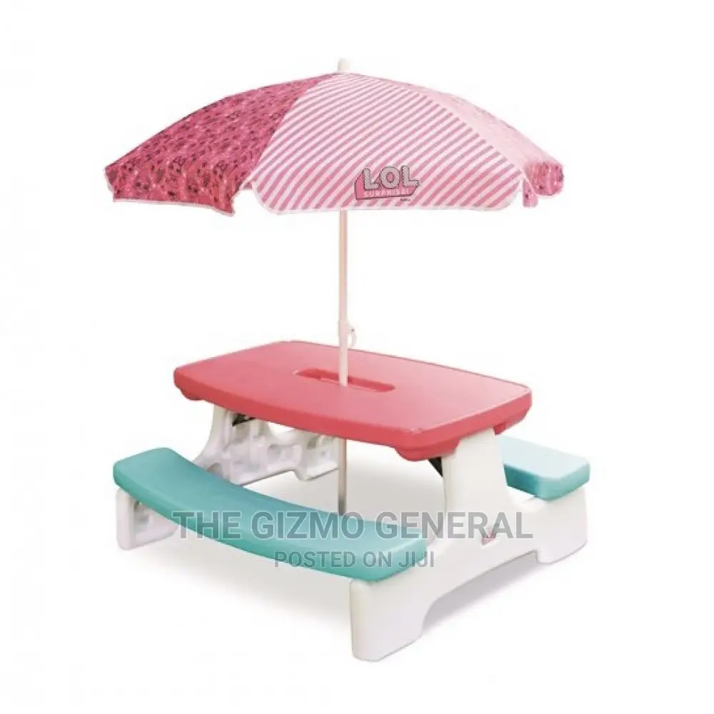 LOL Surprise Birthday Party Table With Umbrella