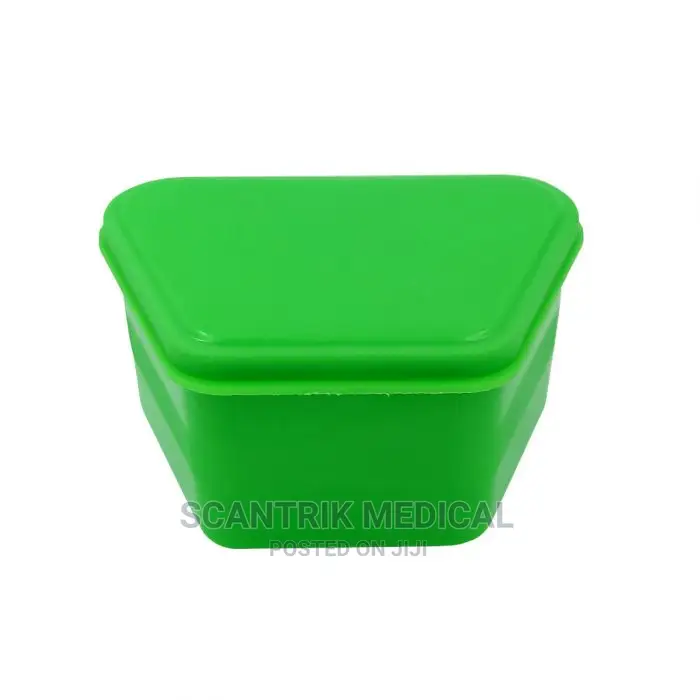 Retainer Teeth Storage Box With Basket Net Holder Dental