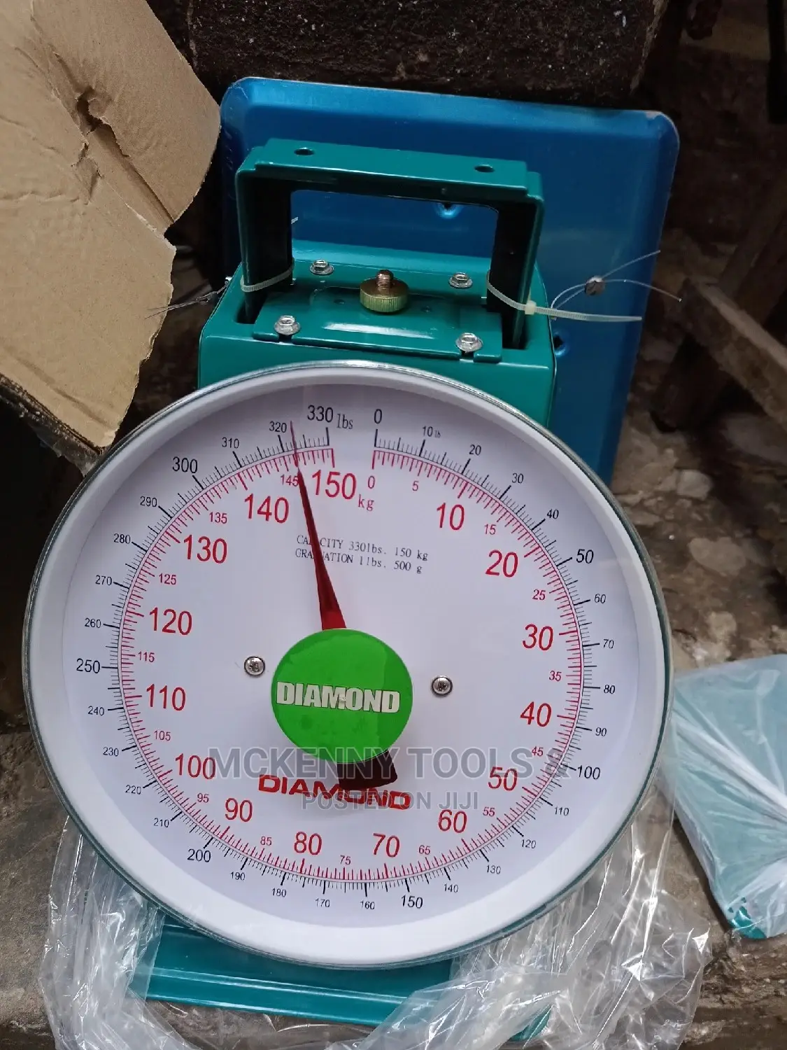 150kg Diamond Manual Weighing Scale Table