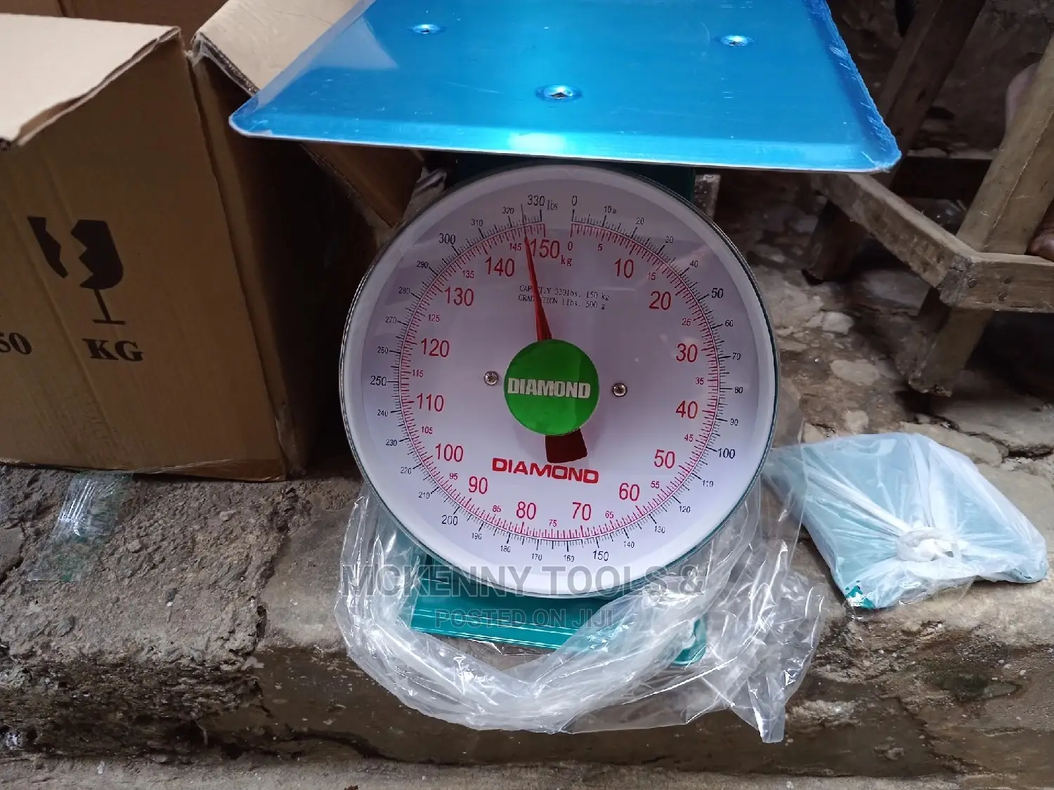 150kg Diamond Manual Weighing Scale Table