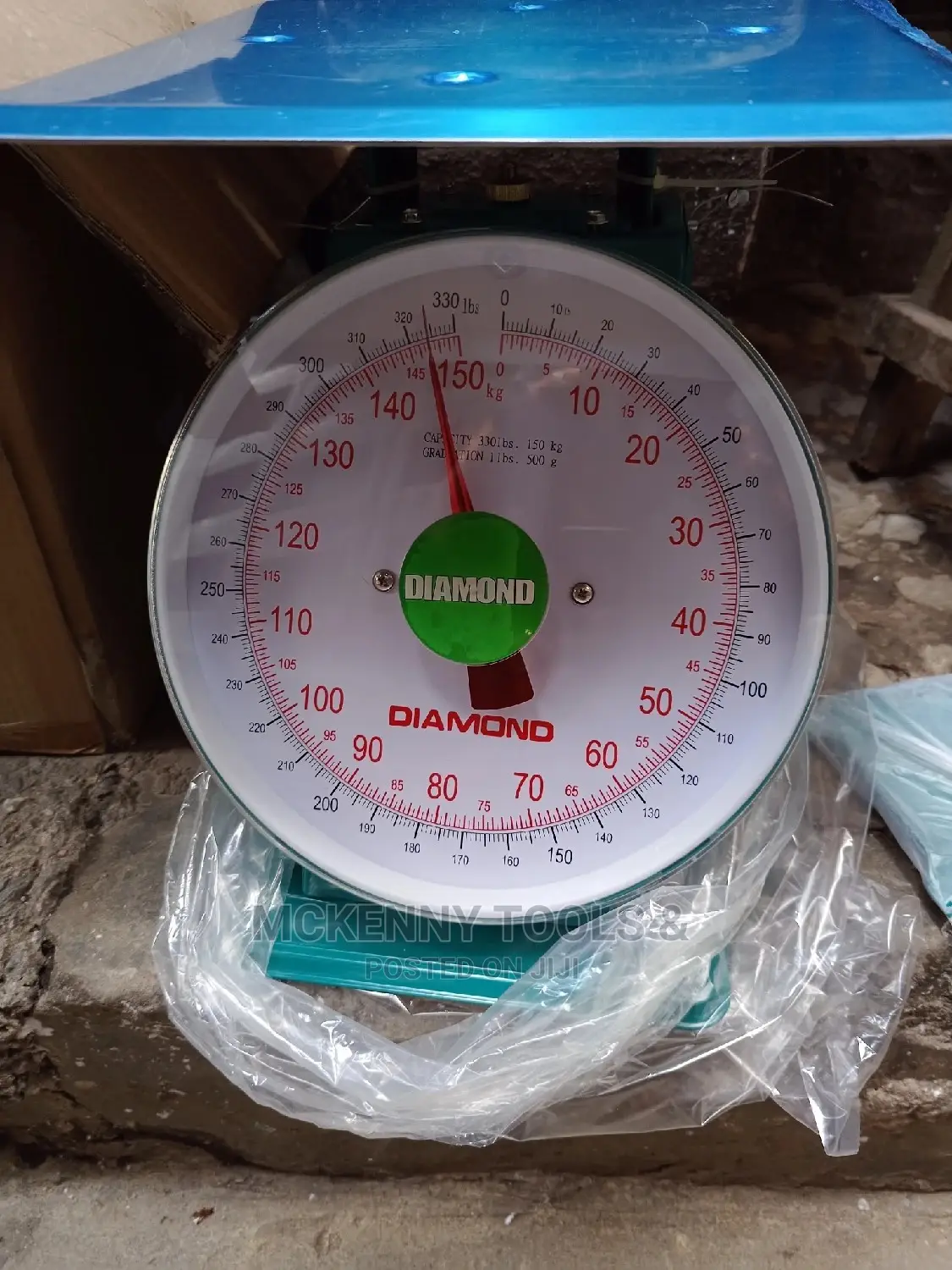 150kg Diamond Manual Weighing Scale Table